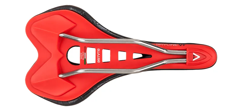 Astute SKYLINE 3.0 VT Pilarga Saddle : Titanium Rail : 145mm Wide-7