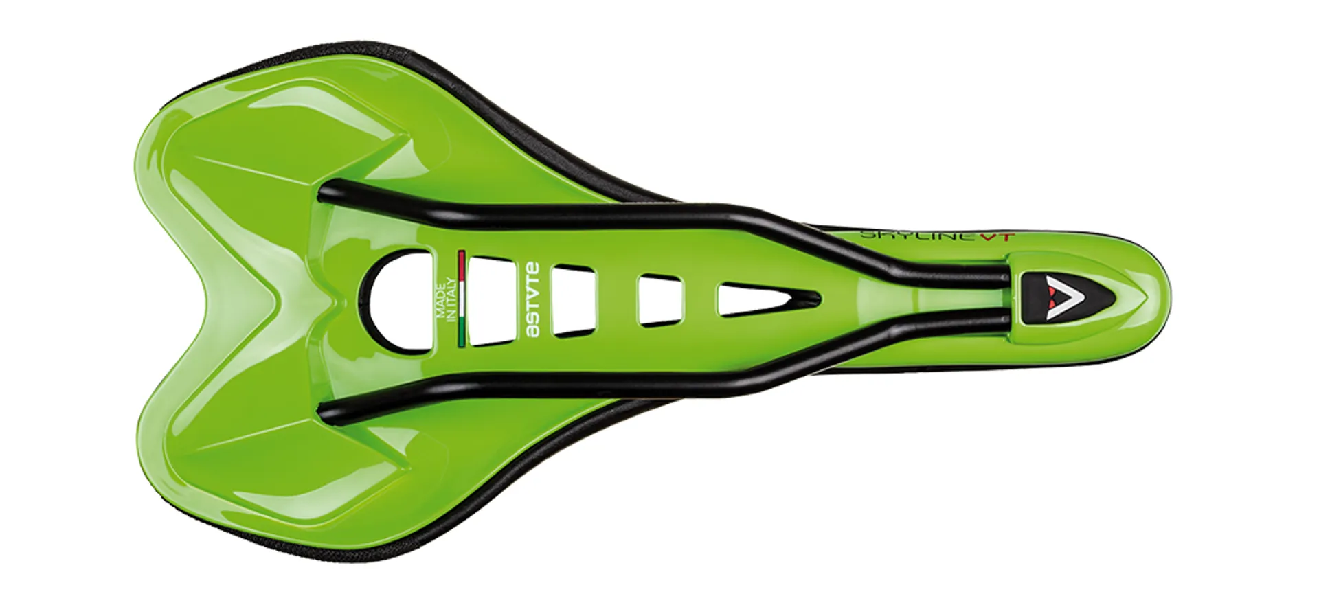 【新品未使用】Astute Skylite VT Taca Fluo Astute SKYLINE VT 3.0 TACA Saddles : Titanium Rail : 135mm Wide