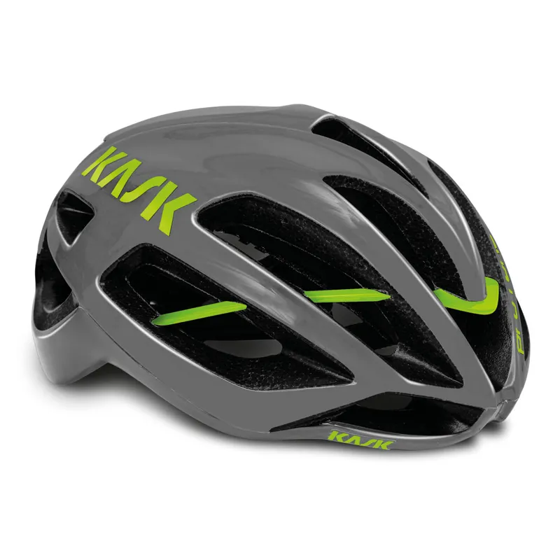 Kask Protone : Anthracite / Lime