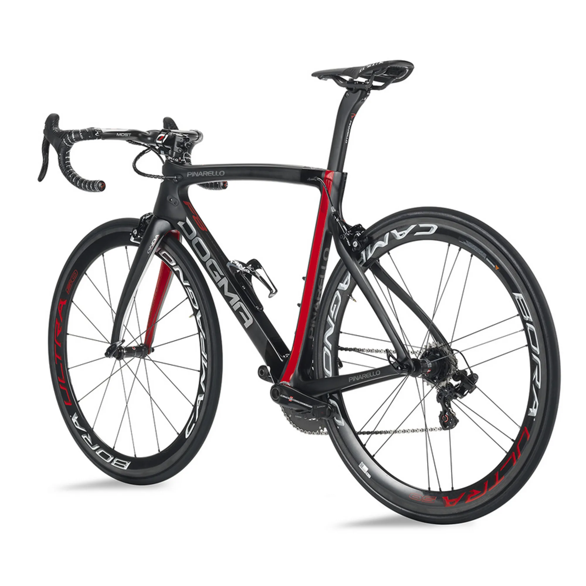 2017 Pinarello Dogma F8 FRAMESET 674 Matt Black Red