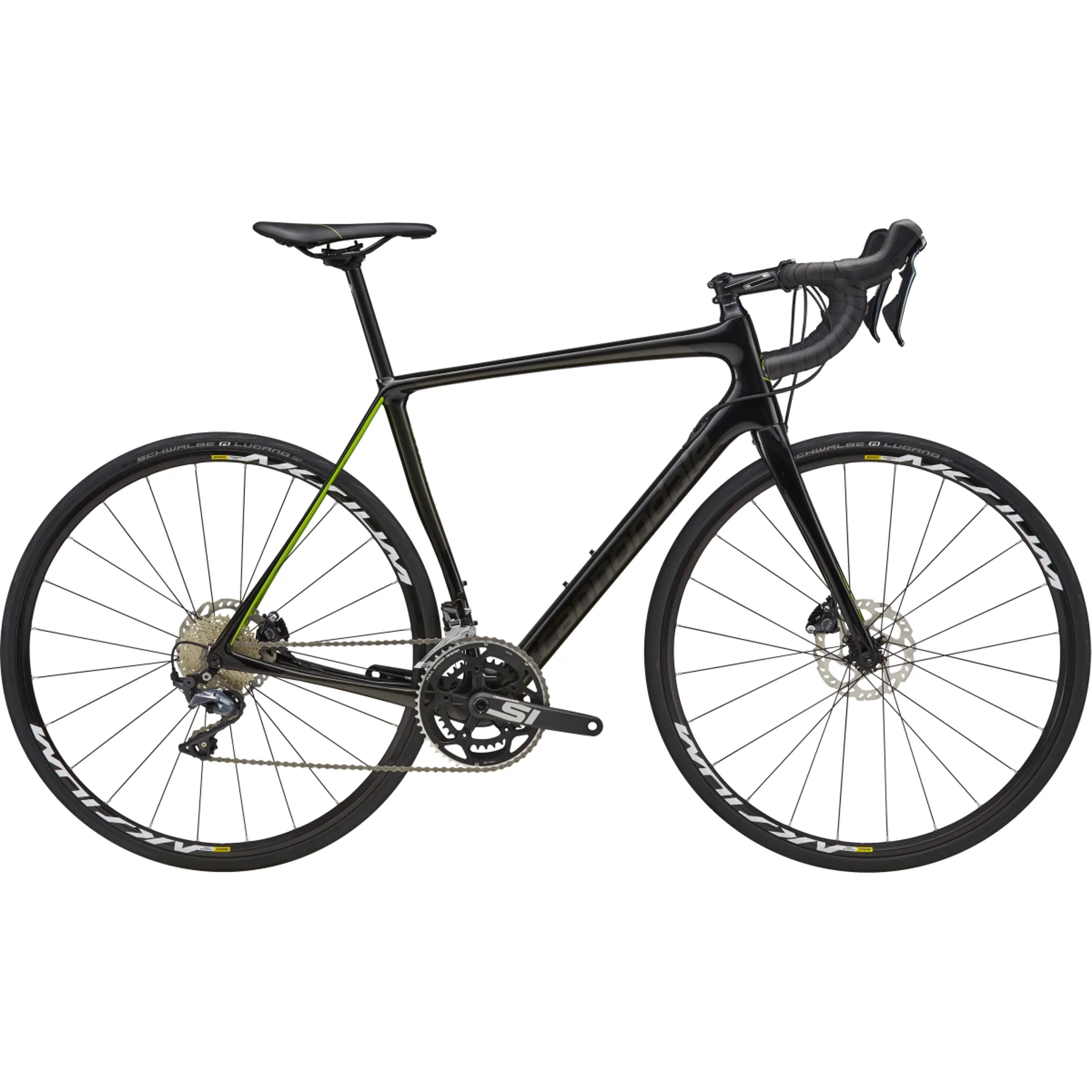 2019 Cannondale Synapse Carbon Disc Ultegra R8000 Black/Acid Green