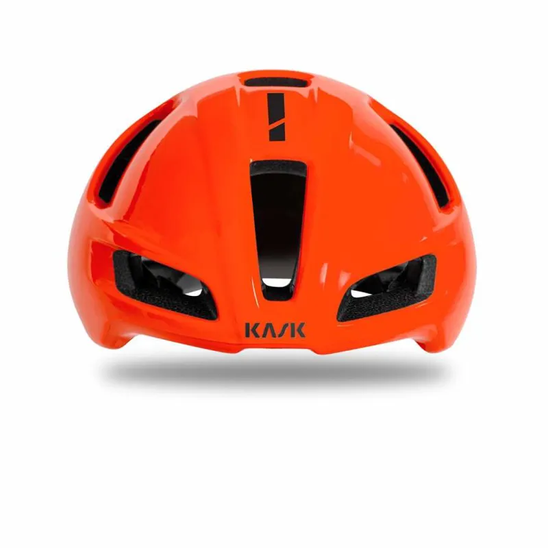 Kask UTOPIA Aero Road Cycling Helmet : Orange Fluo / Black-2