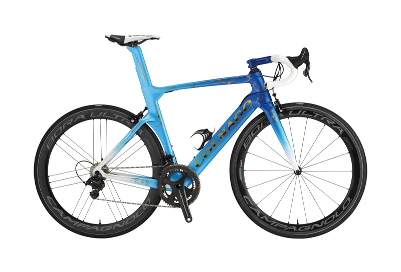 Colnago Concept DISC Brake FRAME KIT Art Decor Blue Fade NJDB
