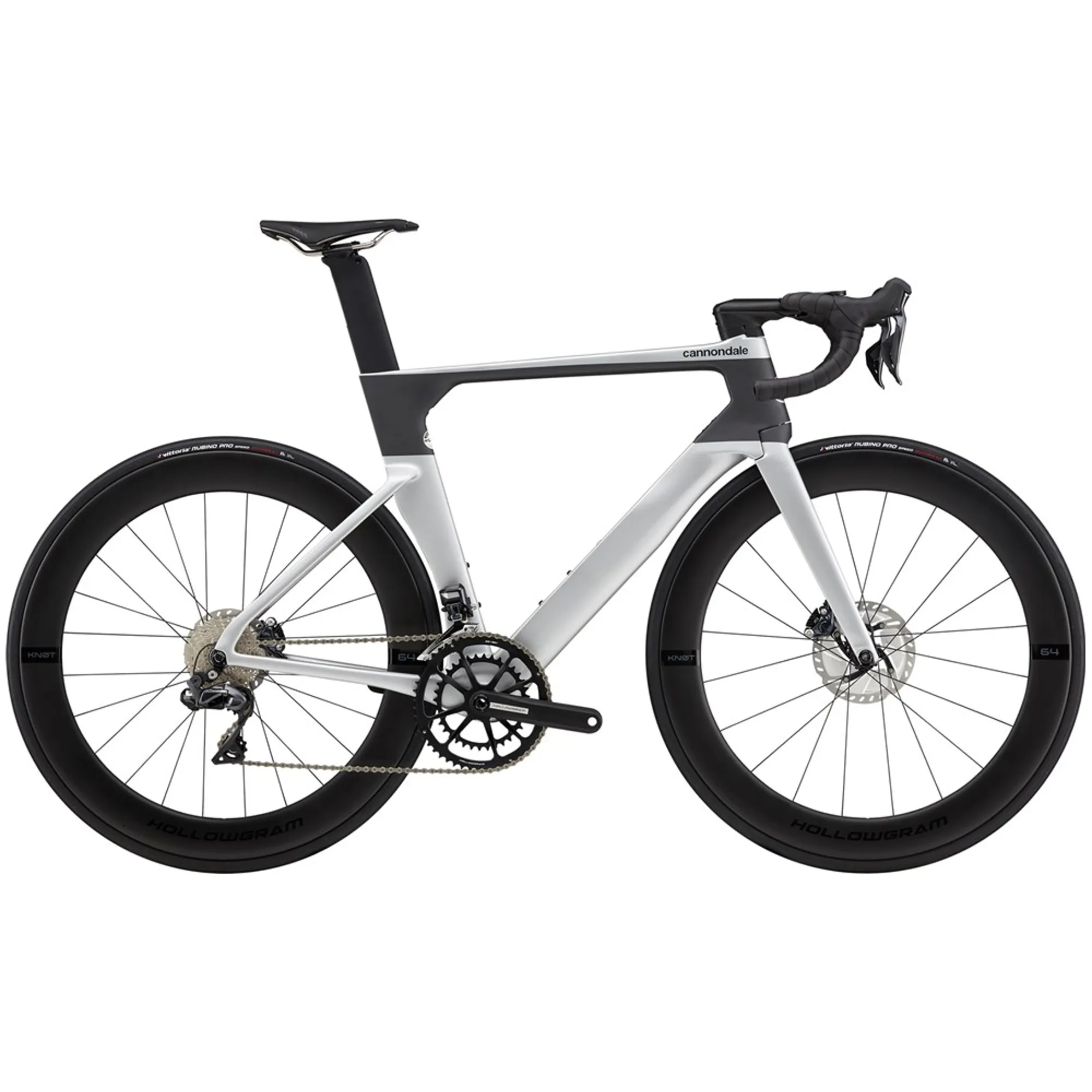 2021 Cannondale SystemSix Hi-MOD Ultegra Di2 Aero Road Bike in Silver