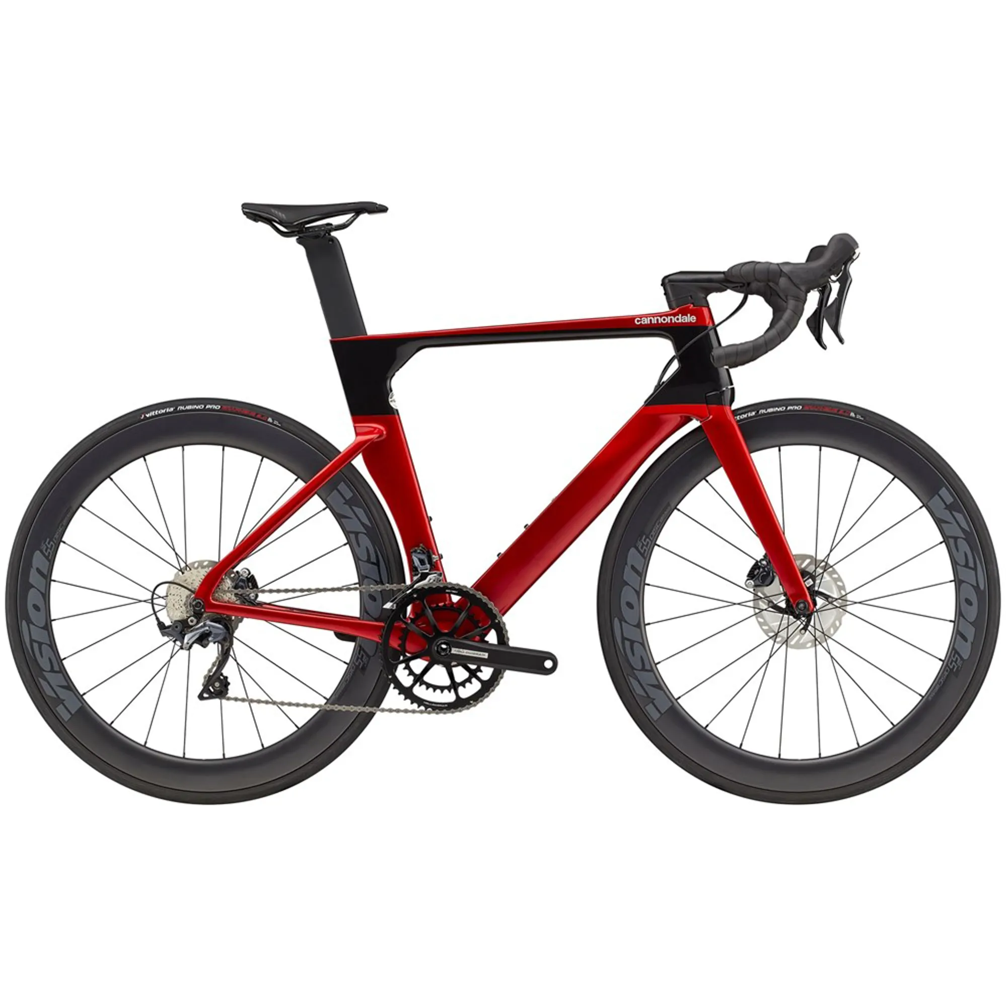 2021 Cannondale SystemSix Carbon Ultegra Aero Road Bike in Candy Red