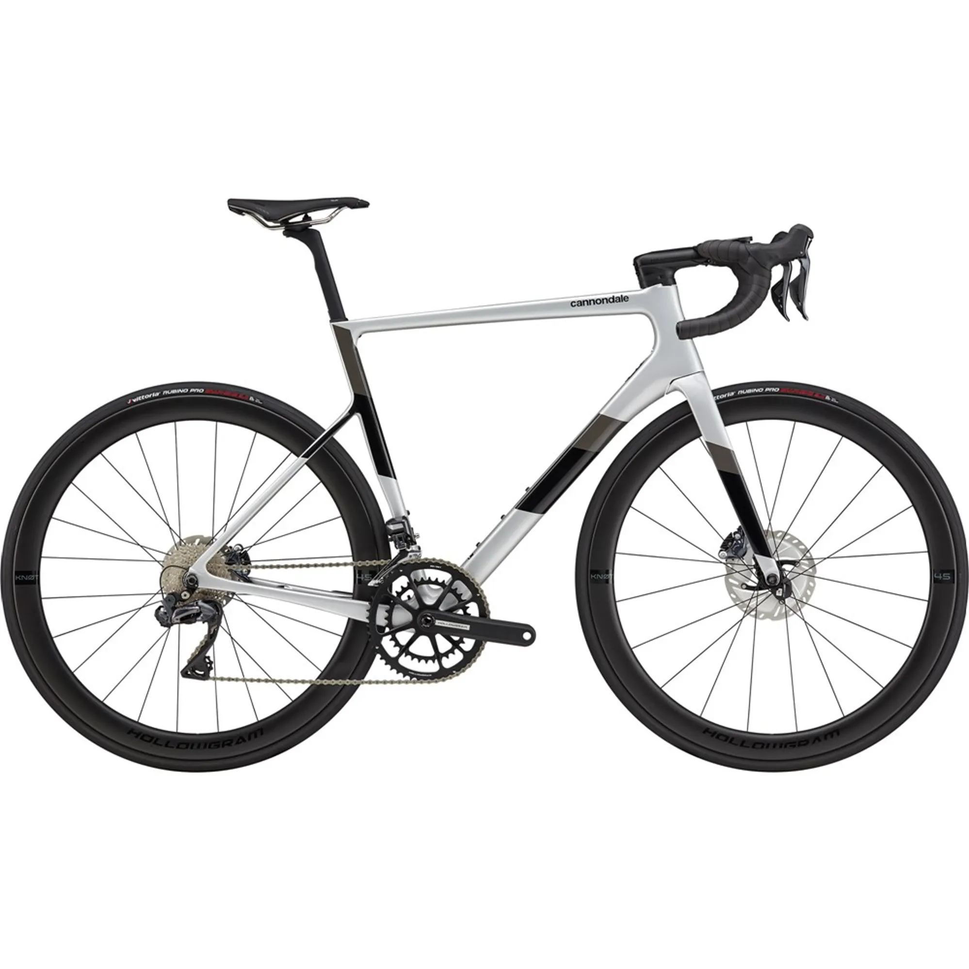 2021 Cannondale SuperSix EVO DISC Ultegra Di2 Road Bike in Silver