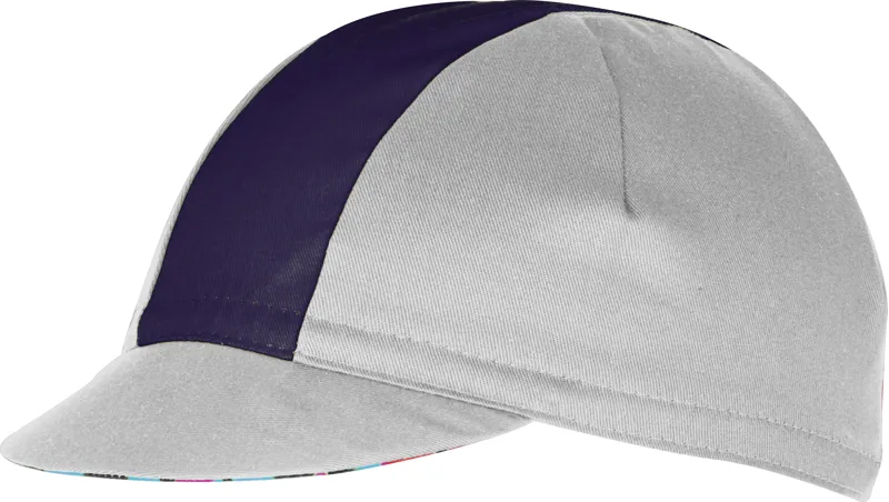 Castelli Fausto Cycling Cap : Multicolour Blue-1