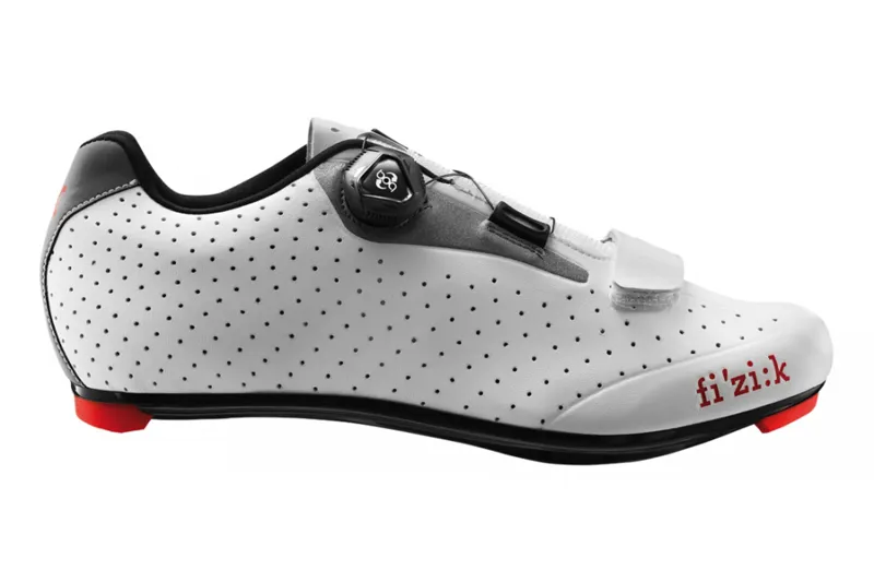 Fizik R5B BOA Road Cycling Shoes : White / Grey-1