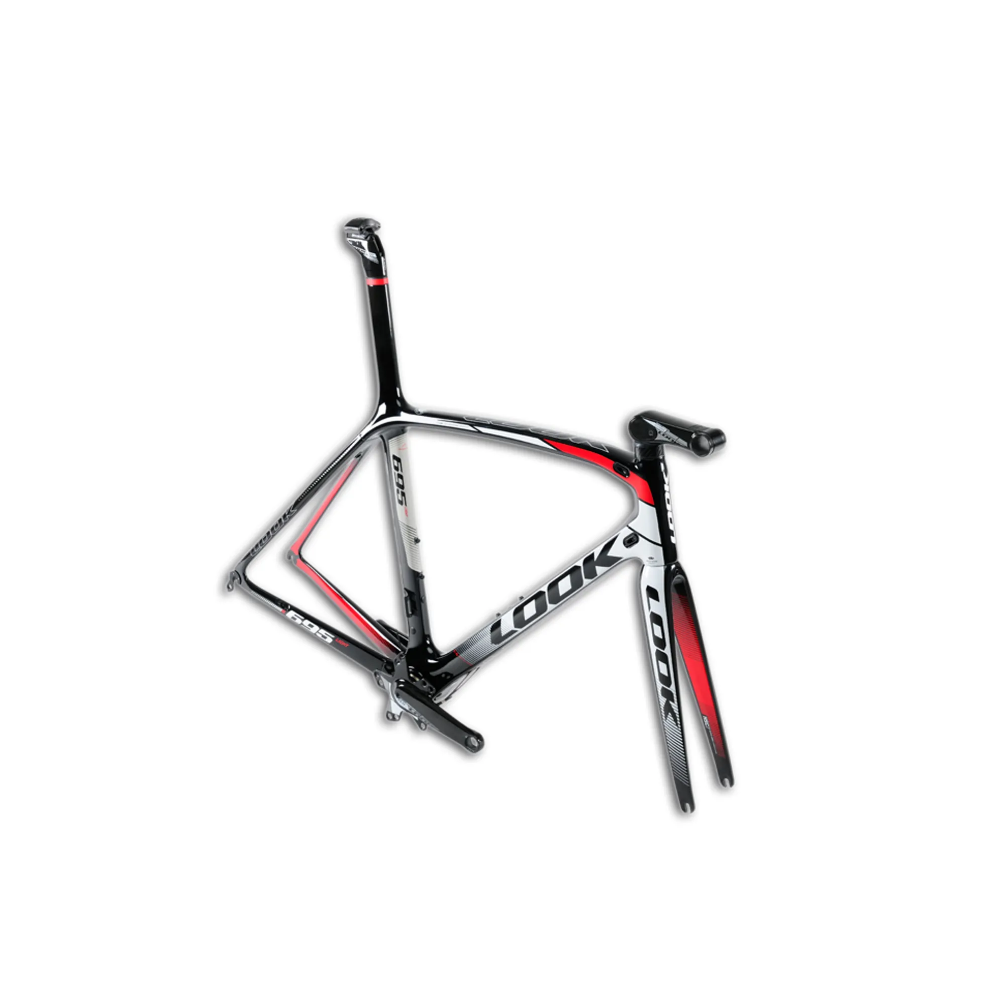 2015 LOOK 695 LIGHT Frame White Brilliant Red