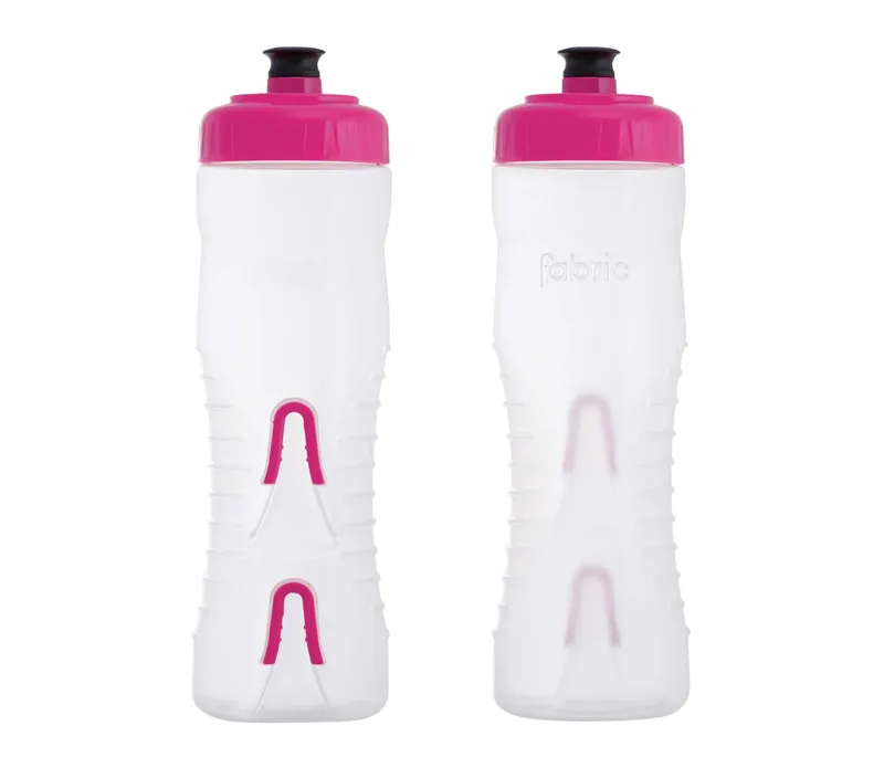 Fabric Cageless Water Bottle : 750ml : Clear / Purple