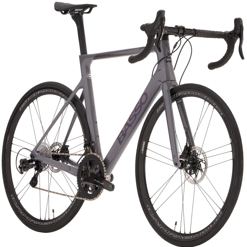 Basso ASTRA Disc Carbon Road Bike with Chorus 12 Speed in Grey-2