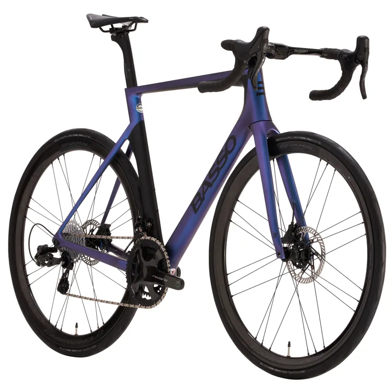 2021 Basso Diamante SV Disc with Campagnolo Record 12 in Chameleon-2