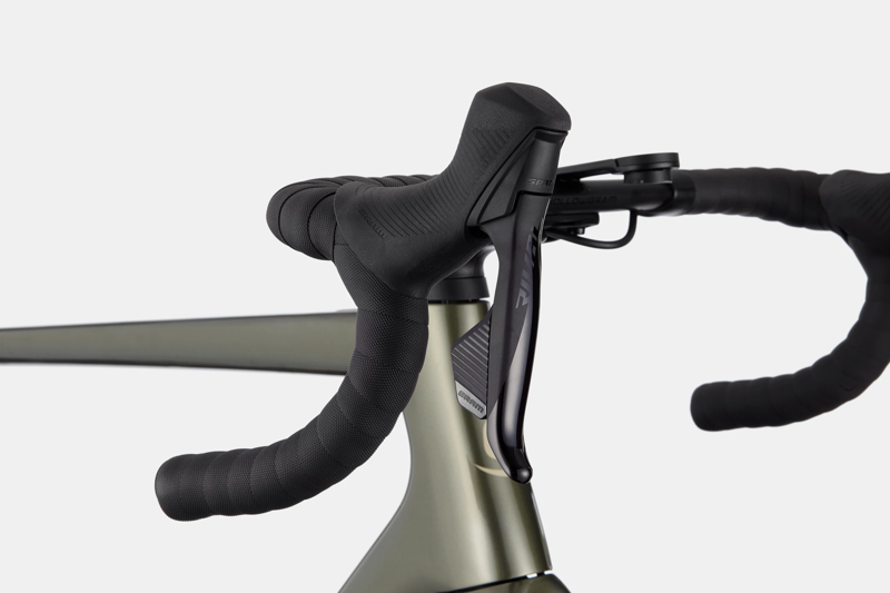 2021 Cannondale SuperSix EVO Carbon DISC RIVAL AXS Road Bike in Green-4