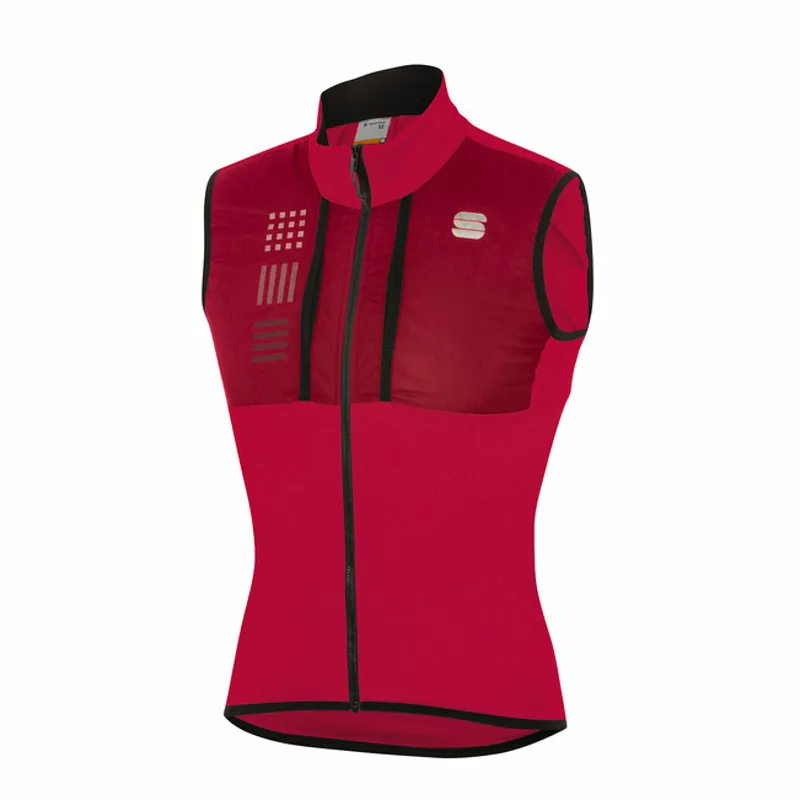 Sportful Giara Layer Vest in Red Rhumba