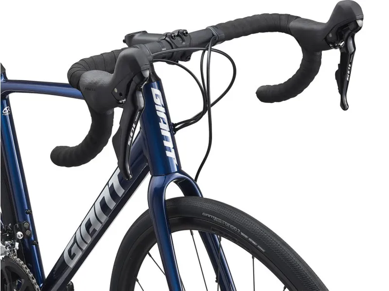2021 Giant Contend AR 1 Mens All Road Aluminum Bike in Navy Blue-5