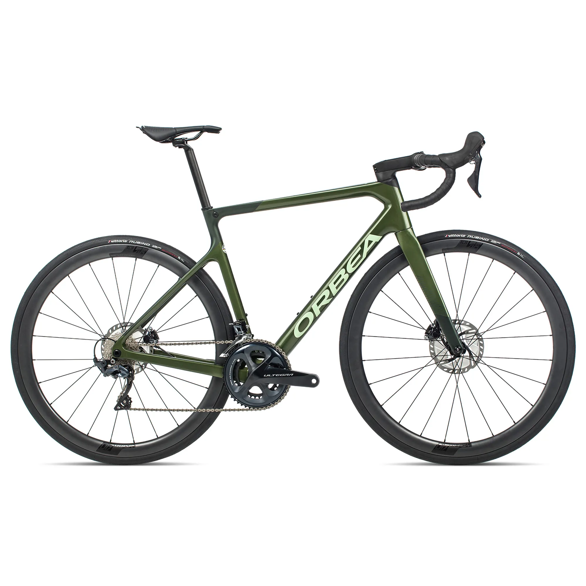 2021 Orbea ORCA M25 TEAM Carbon Ultegra Road Bike Military Green