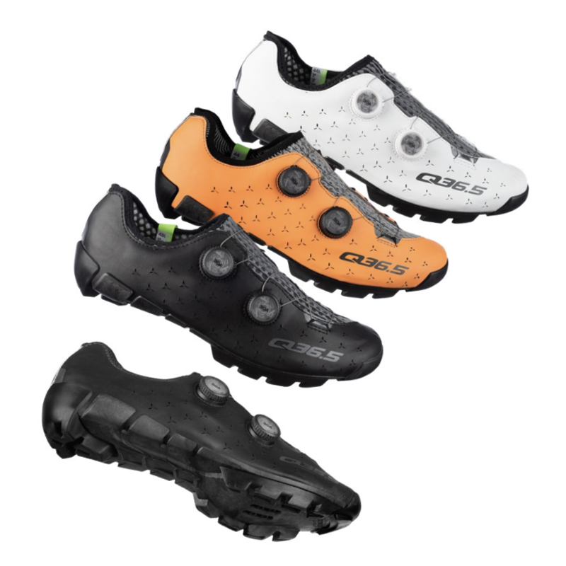 Q36.5 UNIQUE ADVENTURE Shoes in BLACK : Unisex Off-Road Cycling Shoes-9