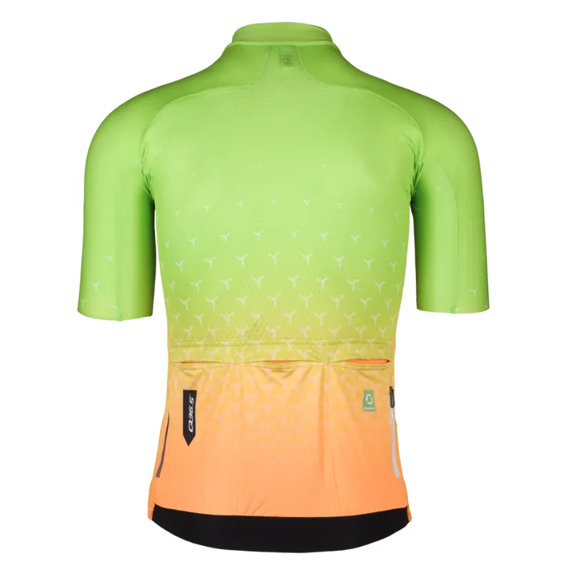 Q36.5 Short Sleeve Cycling Jersey R2 : Y PAPAYA-1