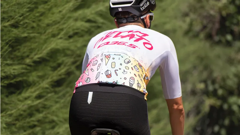 Q36.5 Short Sleeve Mens Cycling Jersey R2 : Team Gelato-3