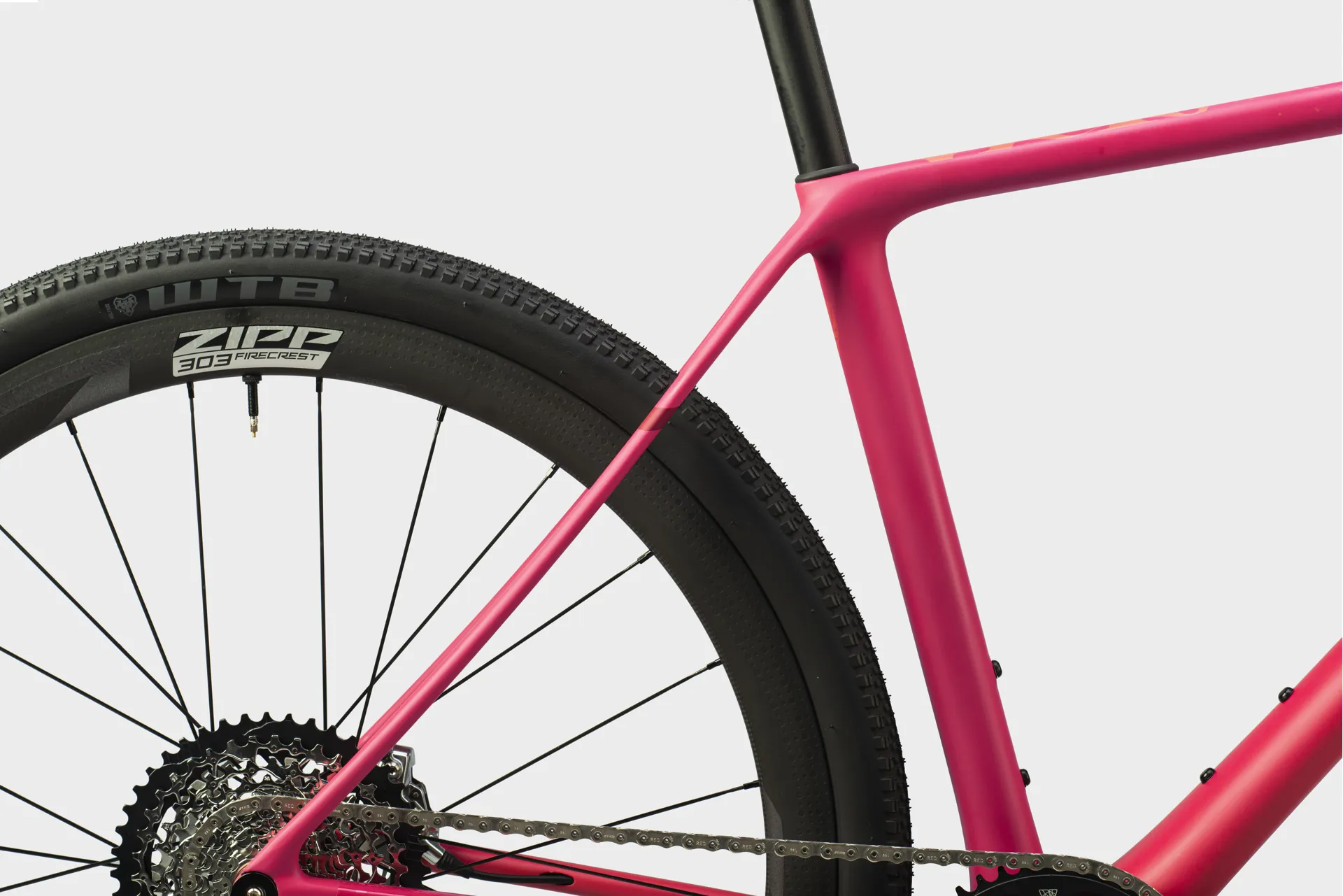 Vielo V+1 Race with Sram Rival 1x12 Carbon Gravel Bike in PINK