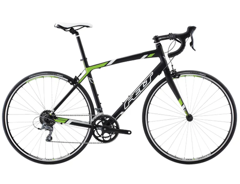 2014 Felt Z100 Matte Black Aluminium Mens Road Sportive Bike