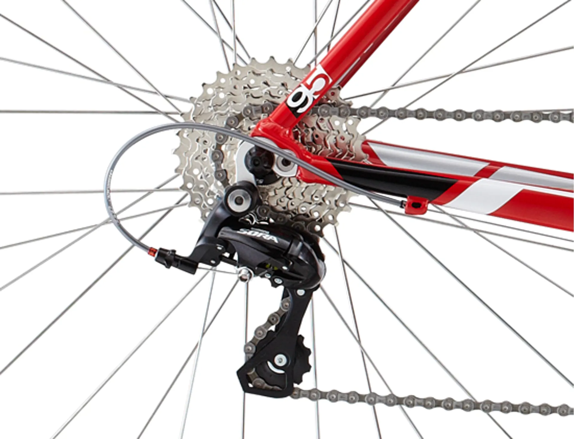 2014 Felt Z95 (Race Red) Aluminium Mens Road Sportive Bike