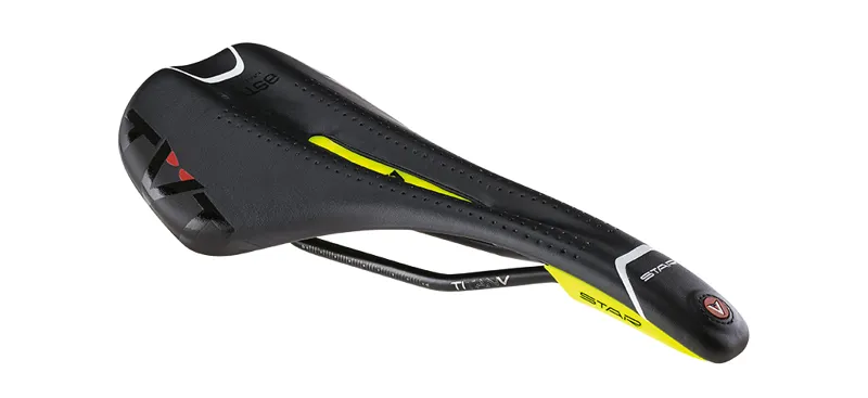 Astute STARLINE VT Saddle : Titanium Rail : 135mm Round Shape-3