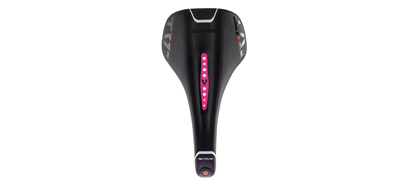 Astute STARLINE VT Saddle : Titanium Rail : 135mm Round Shape-10