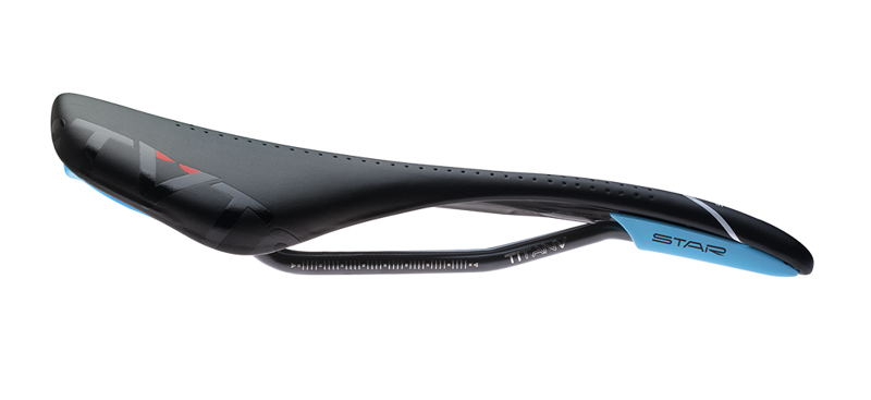 Astute STARLINE VT Saddle : Titanium Rail : 135mm Round Shape-1