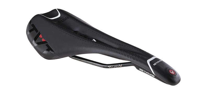 Astute STARLINE VT Saddle : Titanium Rail : 135mm Round Shape-11