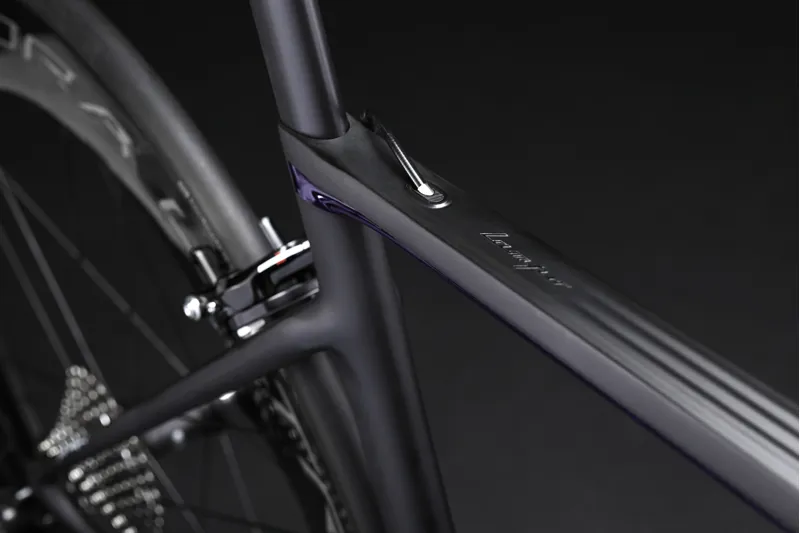 Sarto LAMPO Carbon Aero Road Bike FRAMESET : Black / Purple Chrome-3