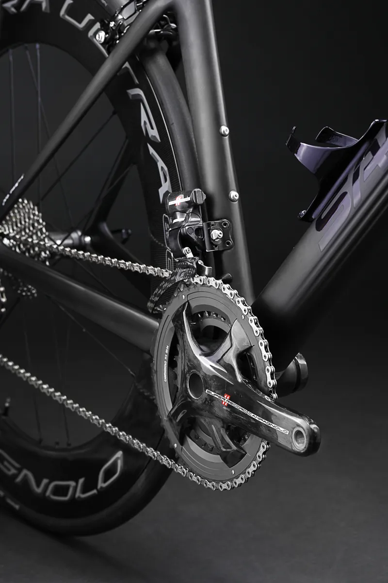 Sarto LAMPO Carbon Aero Road Bike FRAMESET : Black / Purple Chrome-5