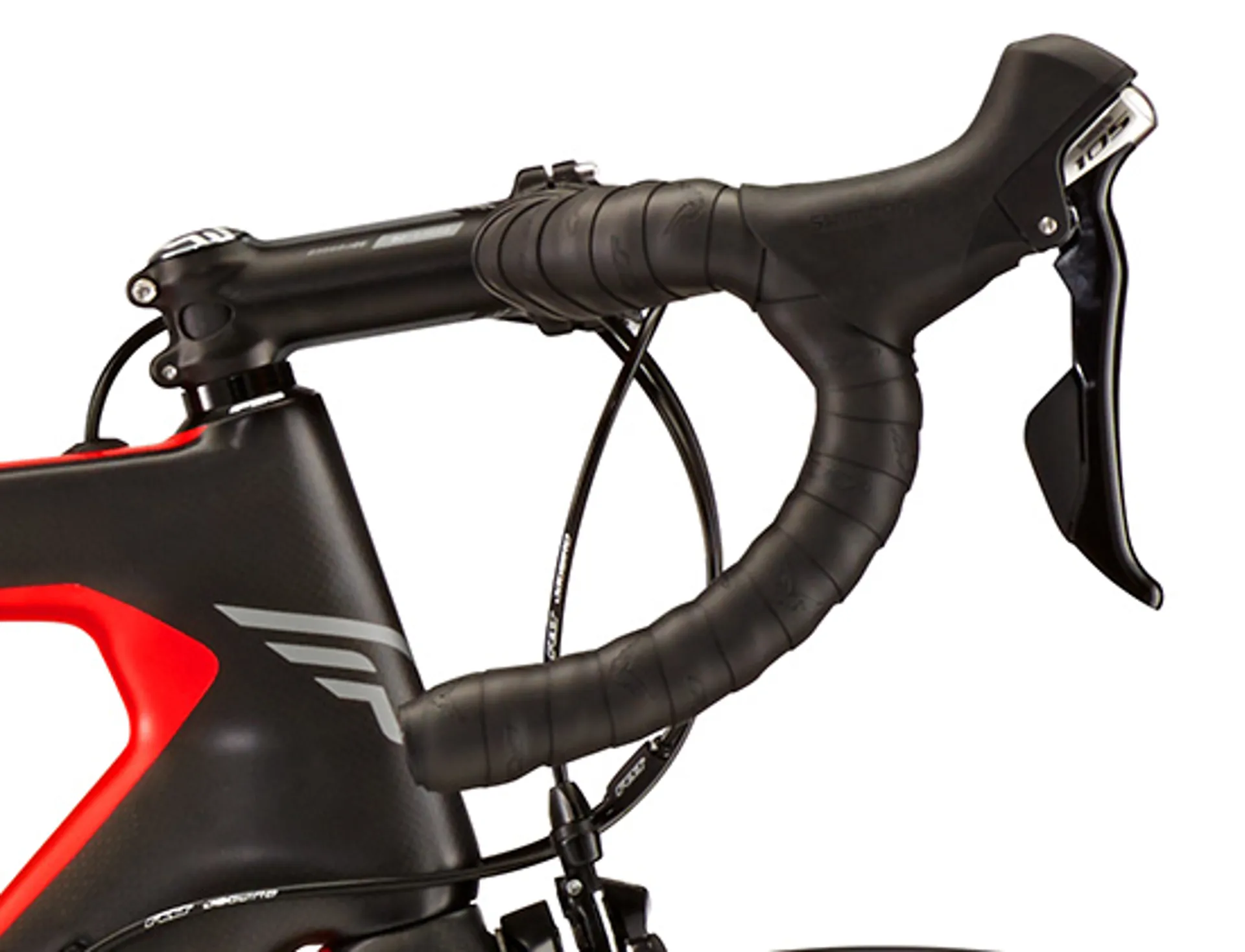 2015 Felt AR5 105 11 Speed : Satin Carbon / Red