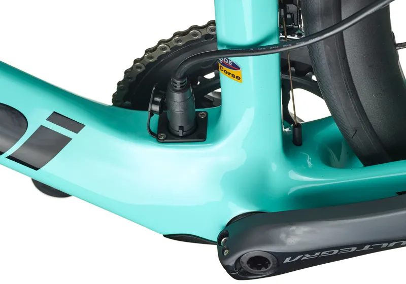 Bianchi Aria E-Road Electric Road Bike : Ultegra : Gloss Celeste-4