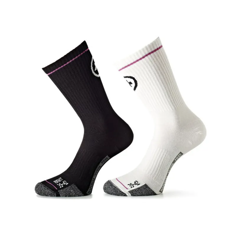 Assos Bonka Evo7 Winter Socks : White Panther-1