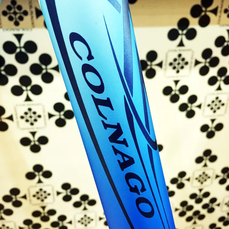 Colnago C64 FRAMESET : HIGH Geometry : Art Decor : Matte Blue Pearl-4