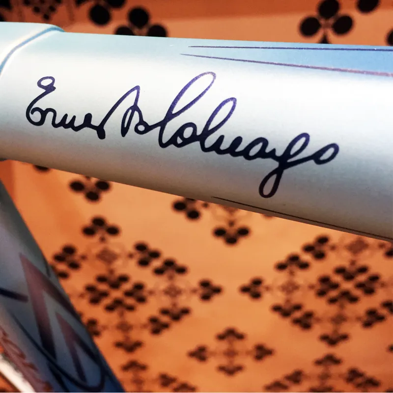 Colnago C64 FRAMESET : HIGH Geometry : Art Decor : Matte Blue Pearl-6