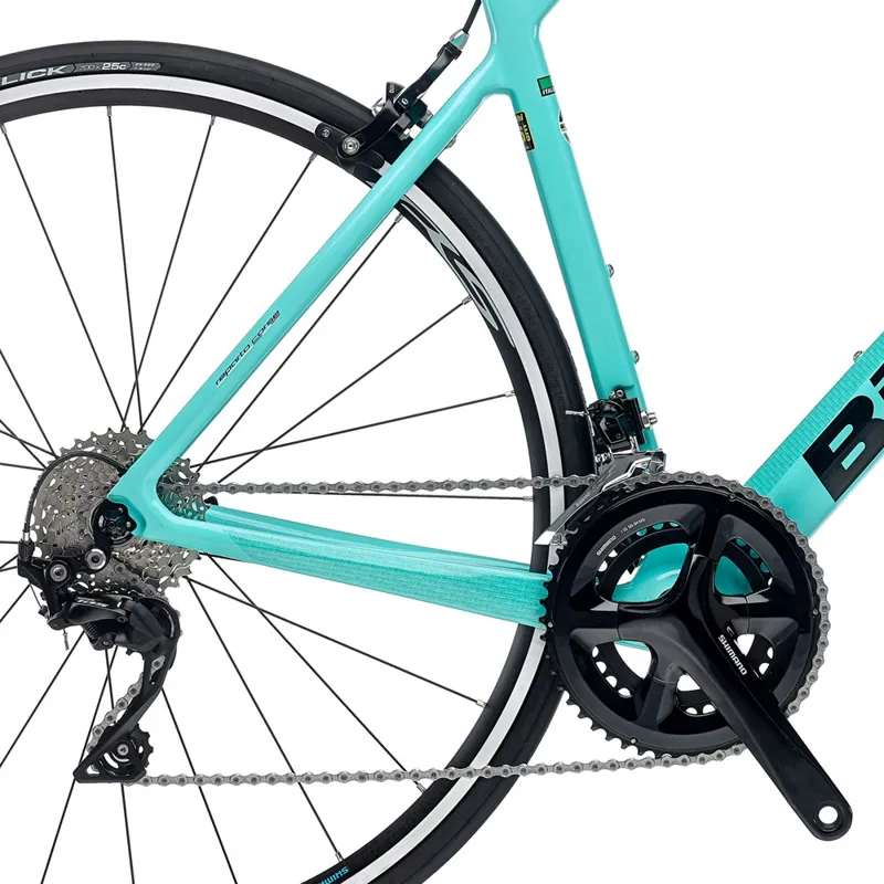 2020 Bianchi Sprint 105 Carbon Road Bike : Gloss Celeste-3