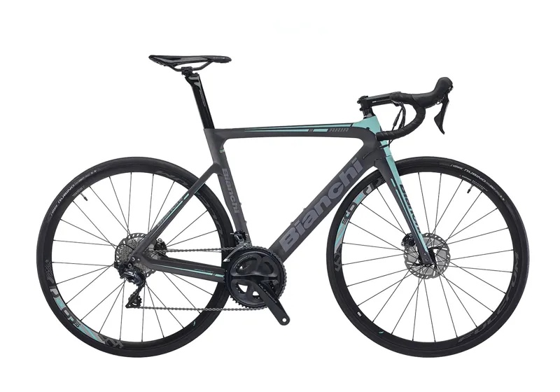 2019 Bianchi Aria DISC Ultegra A3 Black Matt Grey Celeste