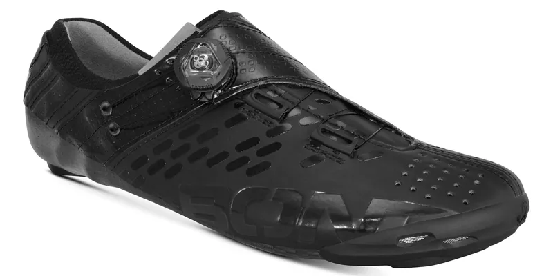 Bont Helix Heat Moldable Road Cycling Shoe : Black / Black