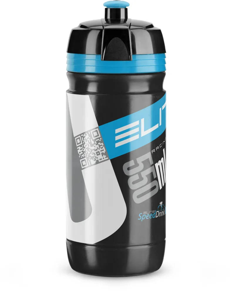 Elite Corsa Waterbottle : 550ml : Black/Blue