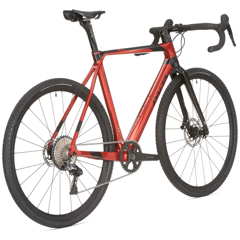 2021 Basso PALTA Disc Carbon Gravel Bike with GRX 1x in Brick Red