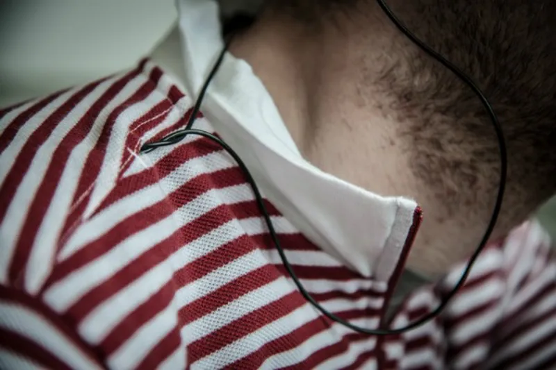 Chapeau CAFE Jersey (BLUE / WHITE)-4