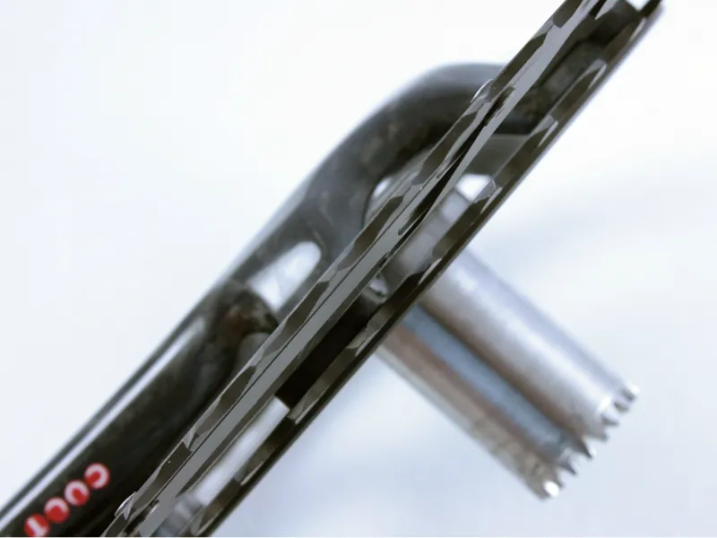 パーツ Campagnolo SuperRecord 52-36 170mm Campagnolo Super Record 13-speed Crankset Crank 2 x 13-speed