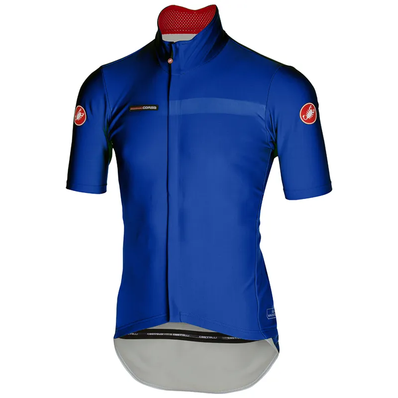 Castelli Perfetto Light Short Sleeve Jersey : Surf Blue
