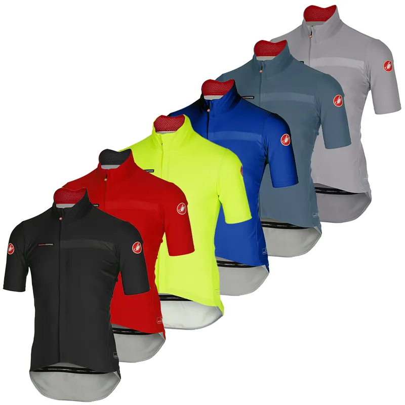Castelli Perfetto Light Short Sleeve Jersey : Luna Grey-1