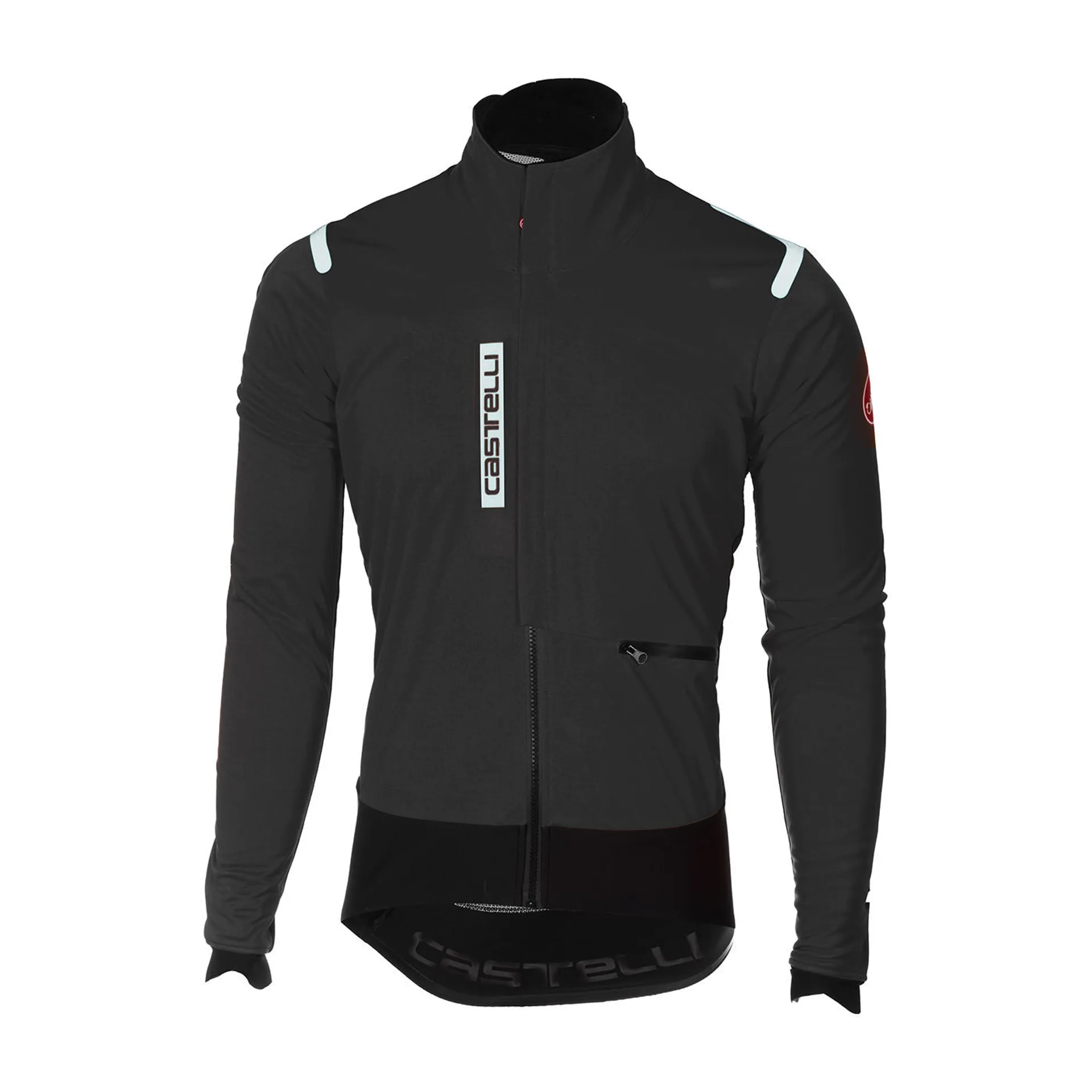 カステリ ALPHA RoS JACKET サイズL Castelli ブラック CASTELLI ( カステリ ) ジャケット ALPHA DOPPIO RoS JACKET