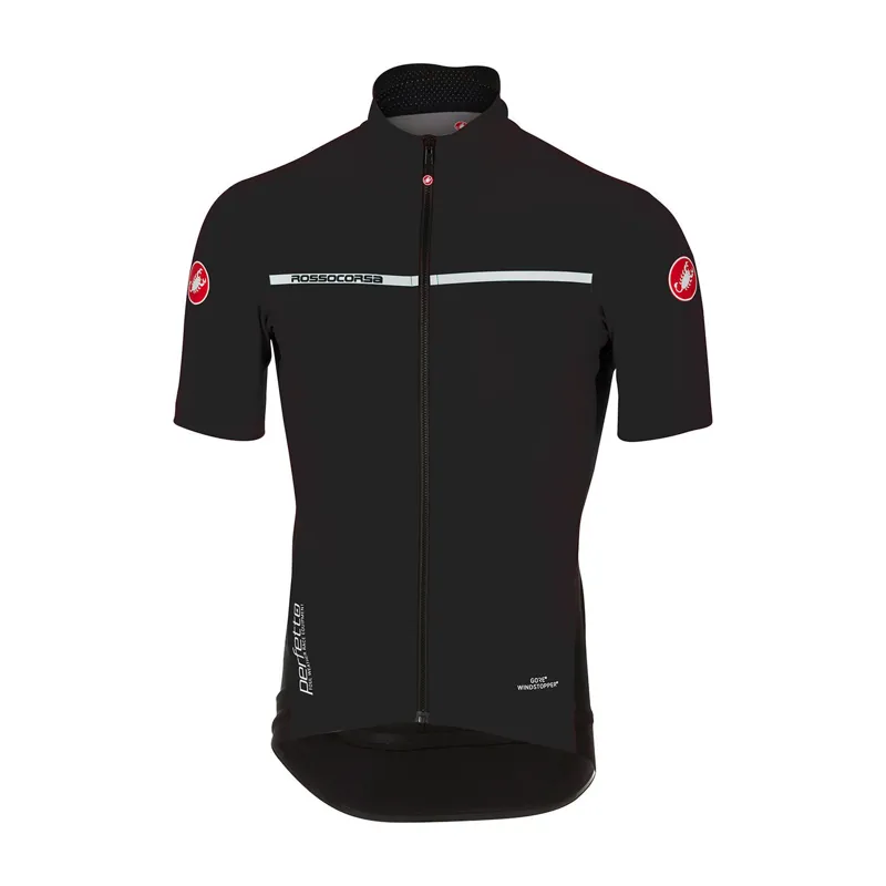 Castelli Perfetto Light 2 Short Sleeve Cycling Jersey : Black