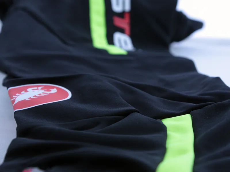 Castelli Sorpasso Bibtight : Black / Fluo Yellow-2