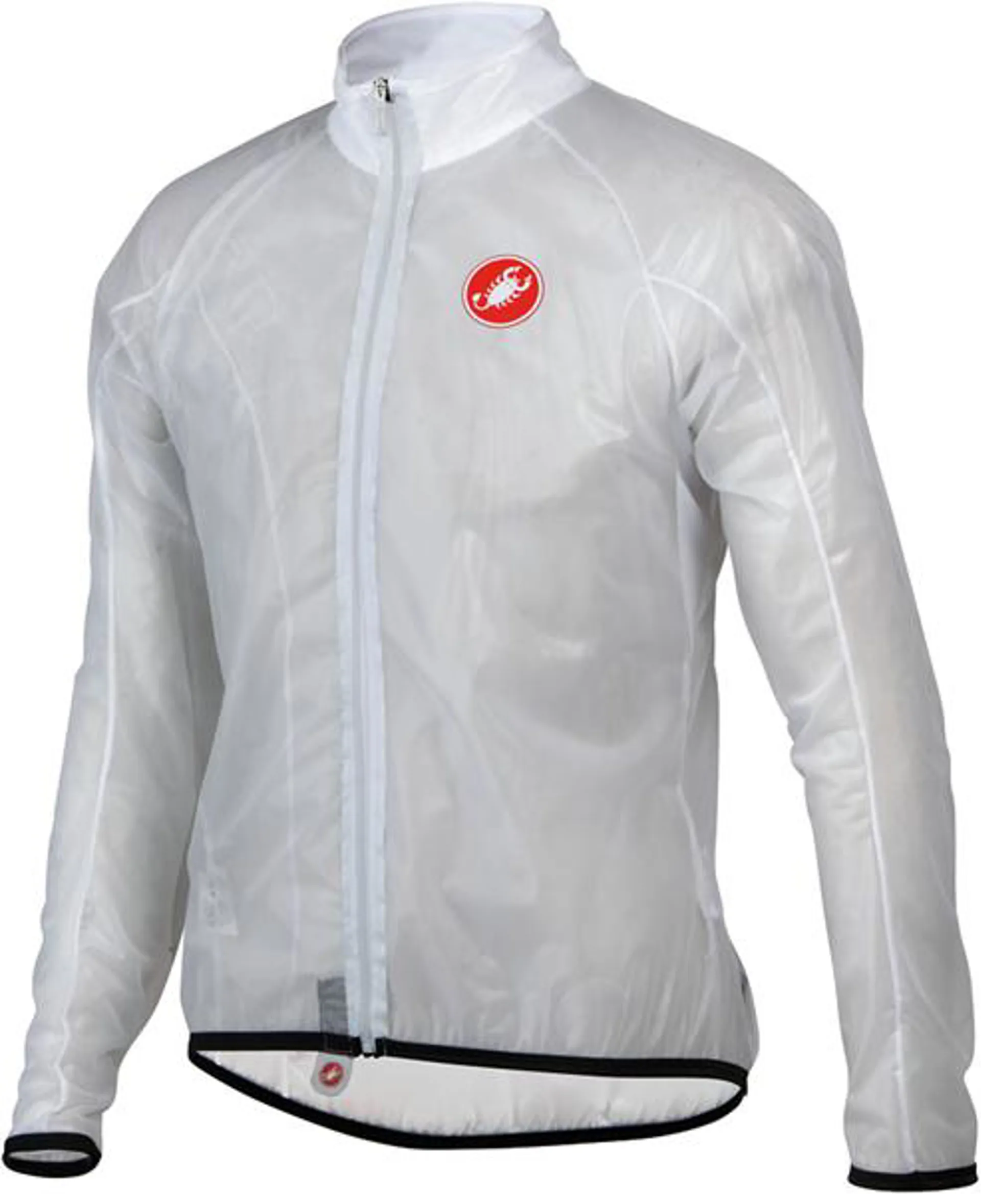 Gilet Cyclisme Castelli Transparent – Taille XL – Coupe-vent Homme En Nylon